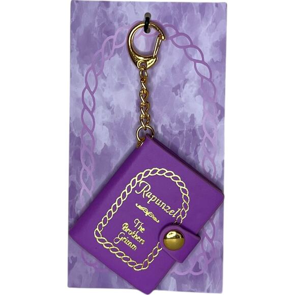 LitJoy Rapunzel Fairytale Book Keychain - The Brothers Grimm May 2025 Box - Picture 1 of 7